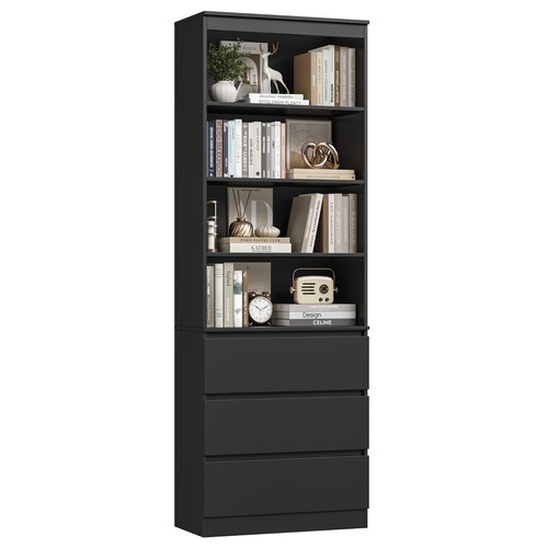 202cm hohes bücherregal - 202cm,