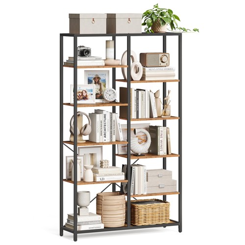 Bücherregal mit ebenen - bücherregal, 5