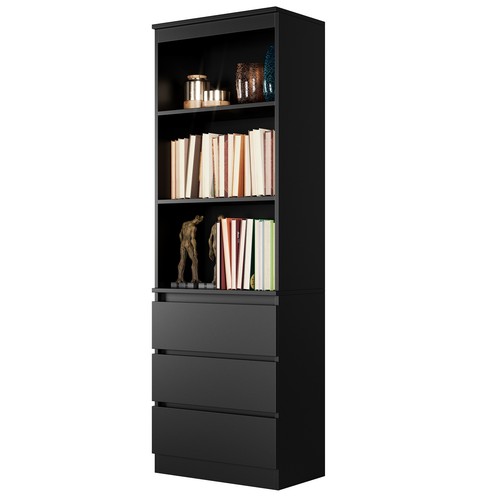 Bücherregal mit schubladen - mit,