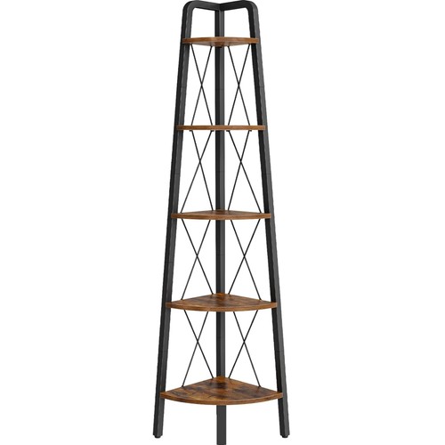 Eckregal stufig vintage - eckregal, 5-stufig